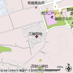 岡山県総社市三輪1230-44周辺の地図