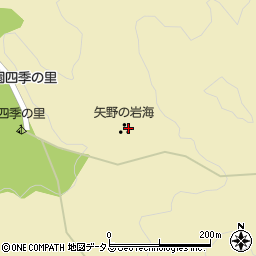 久井・矢野の岩海周辺の地図
