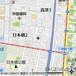 大阪府大阪市中央区日本橋2丁目19-17周辺の地図