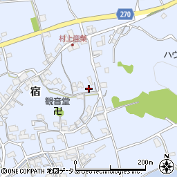 岡山県総社市宿776周辺の地図