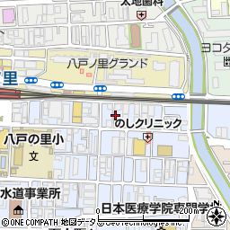 大阪府東大阪市下小阪5丁目10周辺の地図