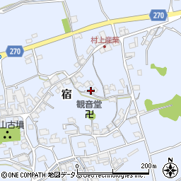 岡山県総社市宿681-5周辺の地図