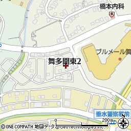 兵庫県神戸市垂水区舞多聞東2丁目3-16周辺の地図