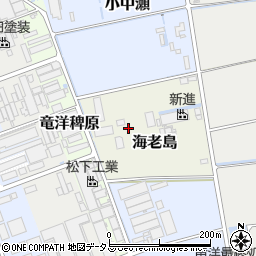 静岡県磐田市海老島1572周辺の地図