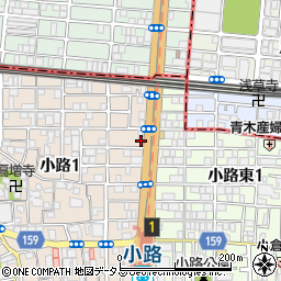 ＭＡＸ生野店周辺の地図