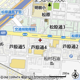 兵庫県神戸市兵庫区芦原通4丁目2-24周辺の地図