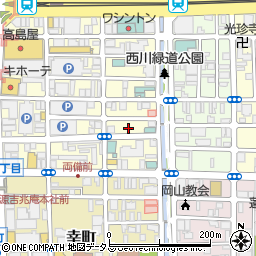 サンライズ錦町駐車場周辺の地図