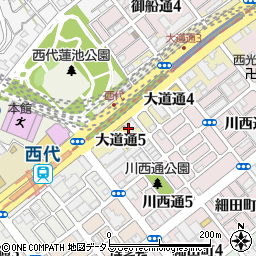 株式会社クラシアン　神戸営業所周辺の地図