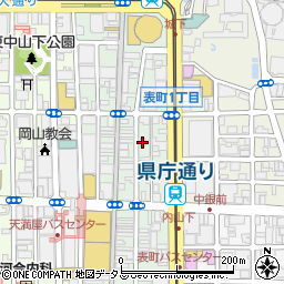 株式会社桜梅桃里表町事務所周辺の地図