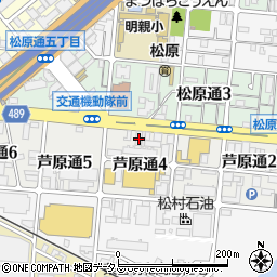 兵庫県神戸市兵庫区芦原通4丁目2-23周辺の地図