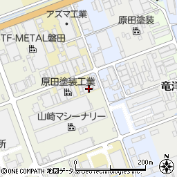 静岡県磐田市東平松445周辺の地図