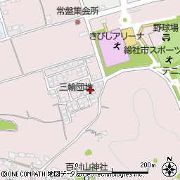 岡山県総社市三輪1230-42周辺の地図