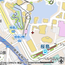 大阪府大阪市此花区桜島周辺の地図