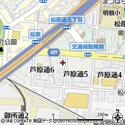 兵庫県神戸市兵庫区芦原通6丁目1-22周辺の地図