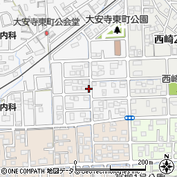 岡山県岡山市北区大安寺東町周辺の地図