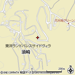 静岡県下田市須崎1255周辺の地図