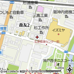 ＳＵＶ　ＬＡＮＤ神戸周辺の地図