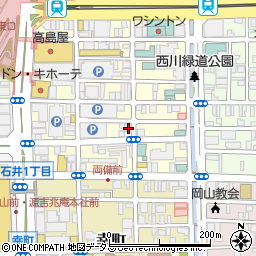ＫＬＣセミナー　岡山校周辺の地図