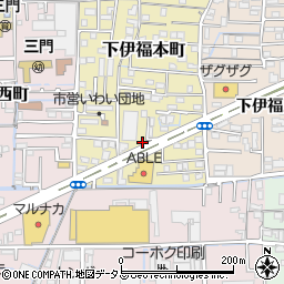 岡山県岡山市北区下伊福本町3-12周辺の地図