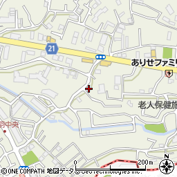 神戸発條工業　伊川谷工場周辺の地図