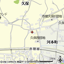 岡山県岡山市東区久保13周辺の地図