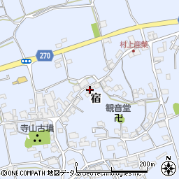 岡山県総社市宿648周辺の地図