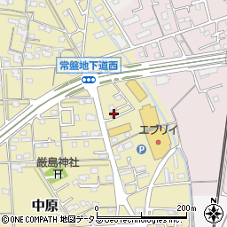 岡山県総社市中原404-21周辺の地図