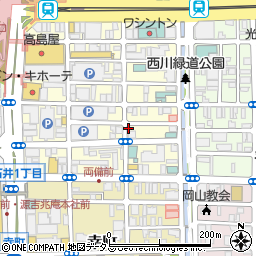 岡山航空サービス株式会社周辺の地図