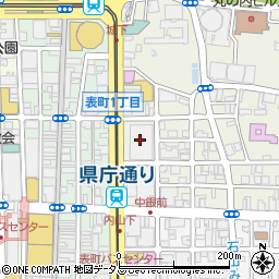 岡山県金融広報委員会事務局周辺の地図