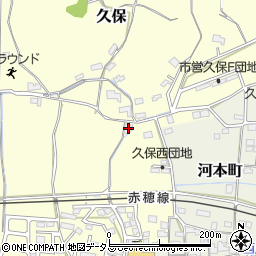 岡山県岡山市東区久保56周辺の地図