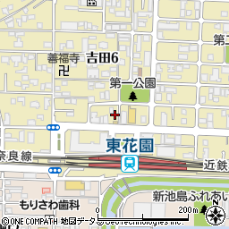 エゼ（ａｉｓｅ）　東花園店周辺の地図