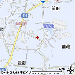 愛知県田原市豊島町川東59周辺の地図