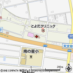浜松市天文台周辺の地図
