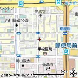 岡山県岡山市北区磨屋町7-26周辺の地図