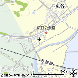 岡山県岡山市東区広谷304周辺の地図