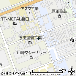 静岡県磐田市東平松446周辺の地図
