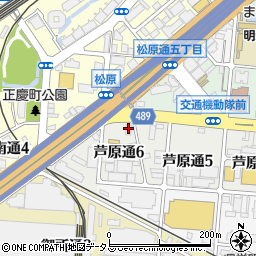 シャルマンフジ神戸芦原通周辺の地図