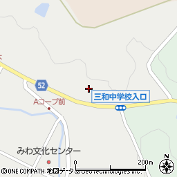 広島県三次市三和町上板木38周辺の地図
