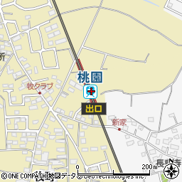 三重県津市周辺の地図