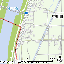 岡山県岡山市東区中川町641周辺の地図