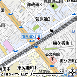 丹生田ビル周辺の地図