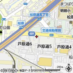 兵庫県神戸市兵庫区芦原通6丁目1-21周辺の地図