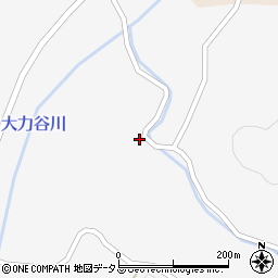 広島県三次市三和町大力谷159-1周辺の地図