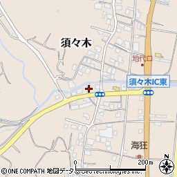 静岡県牧之原市須々木2737周辺の地図