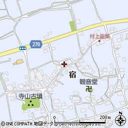 岡山県総社市宿337周辺の地図