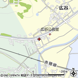 岡山県岡山市東区広谷308周辺の地図