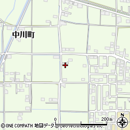 岡山県岡山市東区中川町433周辺の地図