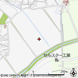 三重県名張市西田原周辺の地図