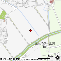 三重県名張市西田原周辺の地図