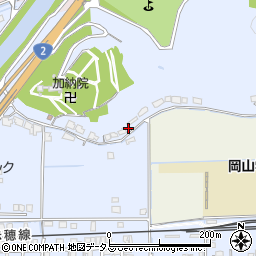 岡山県岡山市東区浅越643周辺の地図